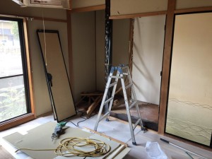 名古屋市守山区｜間仕切り壁の撤去