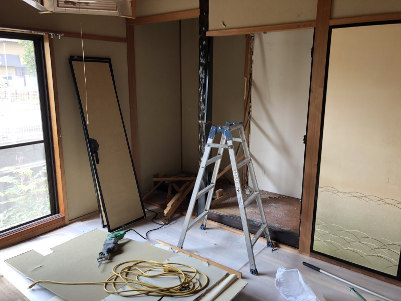 名古屋市守山区｜間仕切り壁の撤去