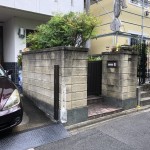 名古屋市千種区のブロック塀撤去工事お見積り調査