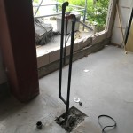 土間コンクリートはつり