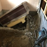 お風呂の解体|愛知県犬山市