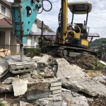 【岐阜県可児市】庭の解体・駐車場の拡張リフォーム工事