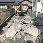 【費用事例】名古屋市西区の駐車場コンクリート撤去【50平米25万円】