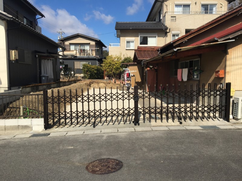 名古屋市港区お庭の解体/リフォーム【防草シート×砂利】