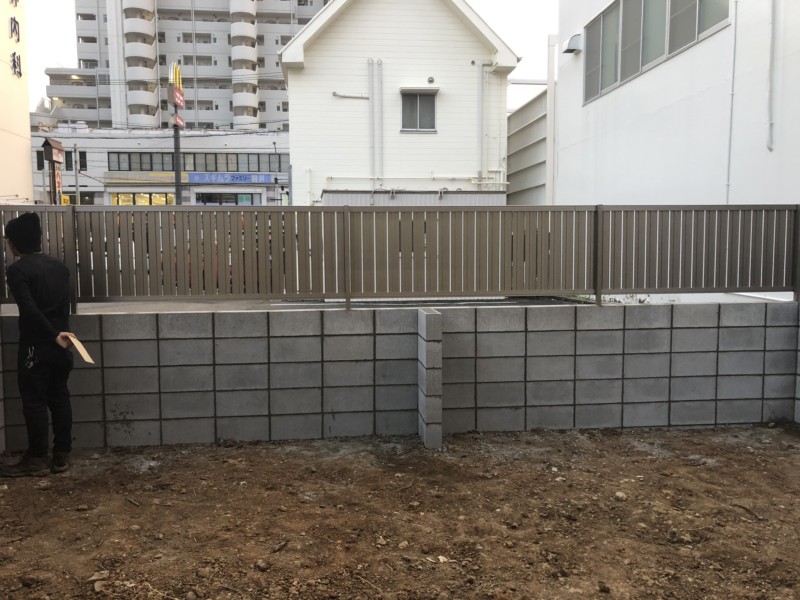 名古屋市中川区の庭石の撤去