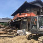 名古屋市北区の建て替えによる解体工事【80坪200万円】木造平屋建て