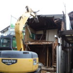 名古屋市北区の住宅密集地の木造2階の解体工事【30坪 85万円】