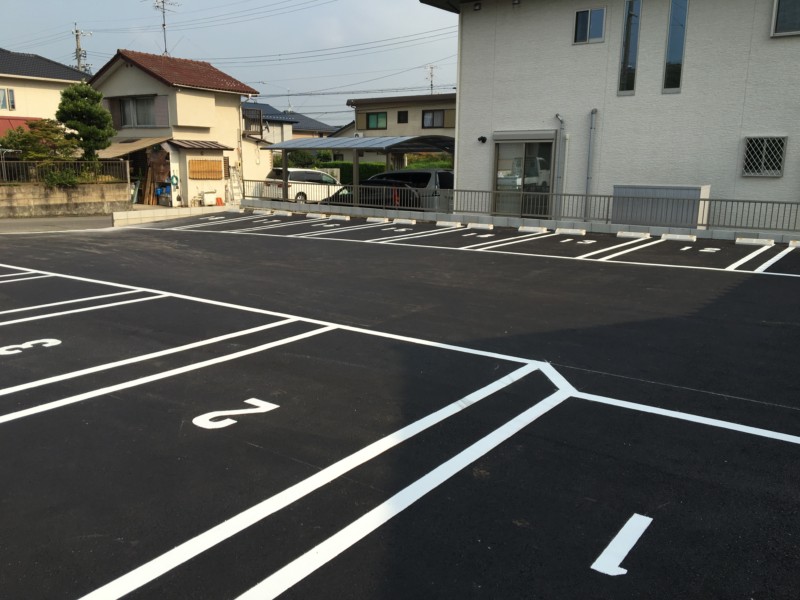 愛知県犬山市のアスファルト舗装工事