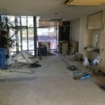 名古屋市千種区の内装解体【店舗：接骨院】賃貸返却の現状復旧工事