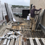 名古屋市瑞穂区テラスのウッドデッキを解体撤去【3日作業27万円】