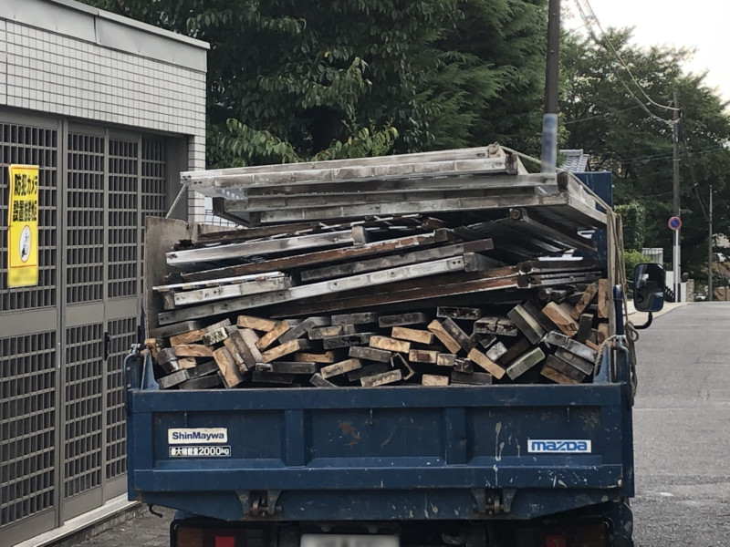 名古屋市のマンションのウッドデッキを撤去【3日作業27万円】(27)