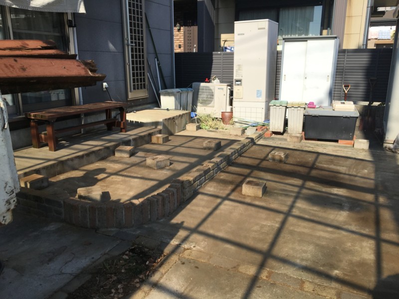 名古屋市瑞穂区ウッドデッキの解体工事【1日作業7万円】