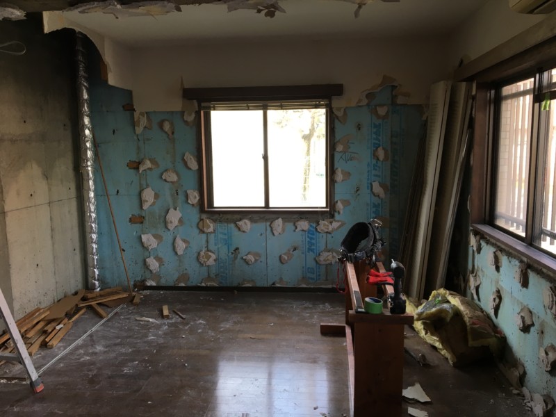 愛知県小牧市マンションの内装解体・スケルトン工事