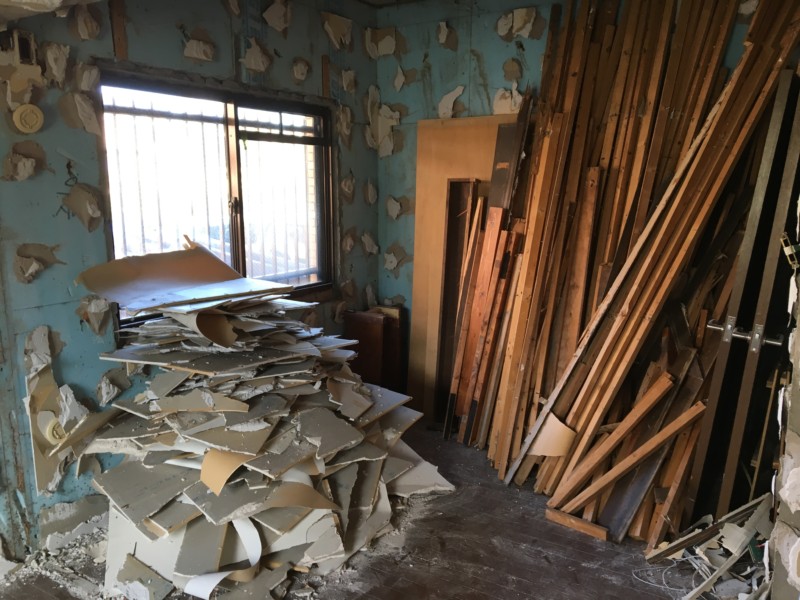 愛知県小牧市マンションの内装解体・スケルトン工事