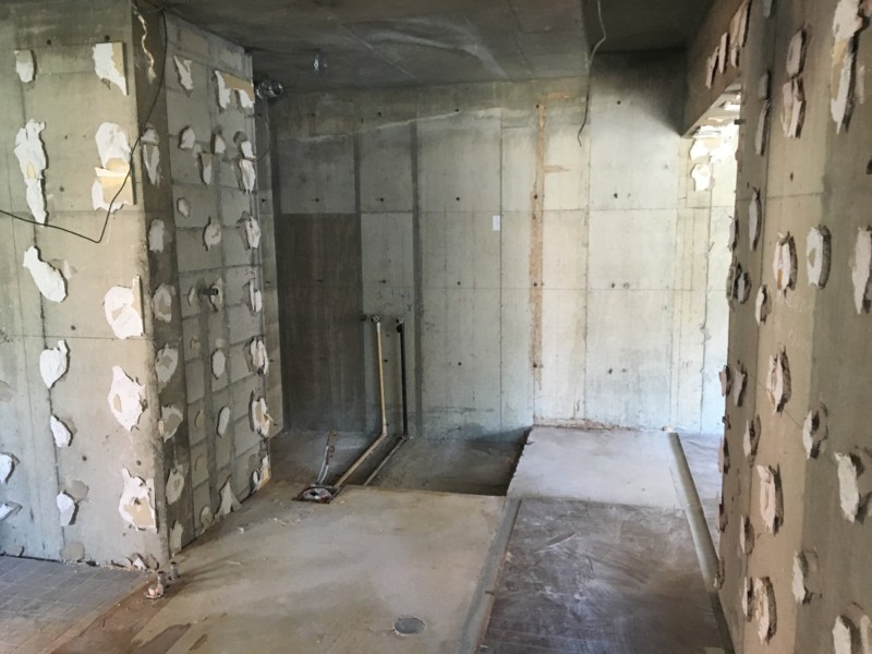 愛知県小牧市マンションの内装解体・スケルトン工事