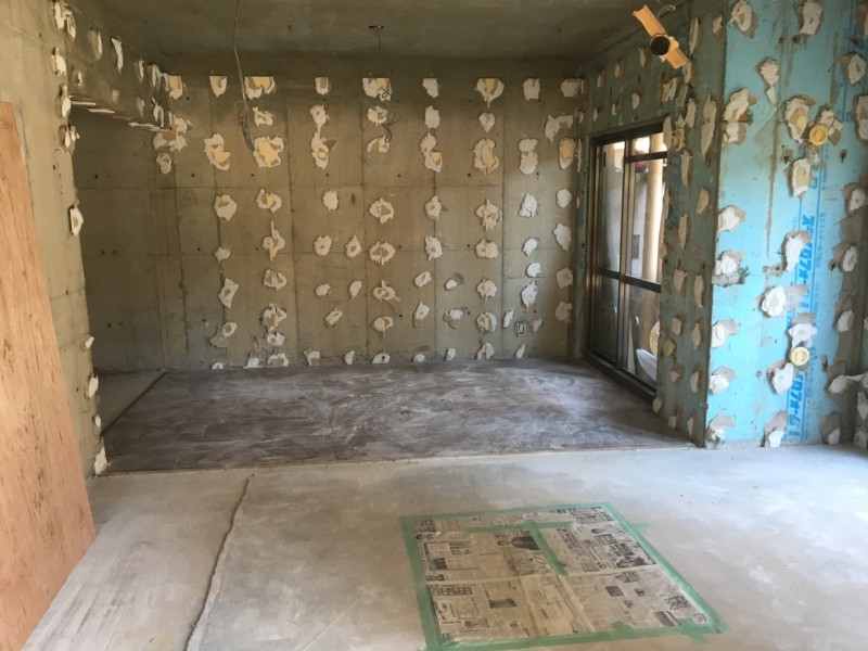 愛知県小牧市マンションの内装解体・スケルトン工事