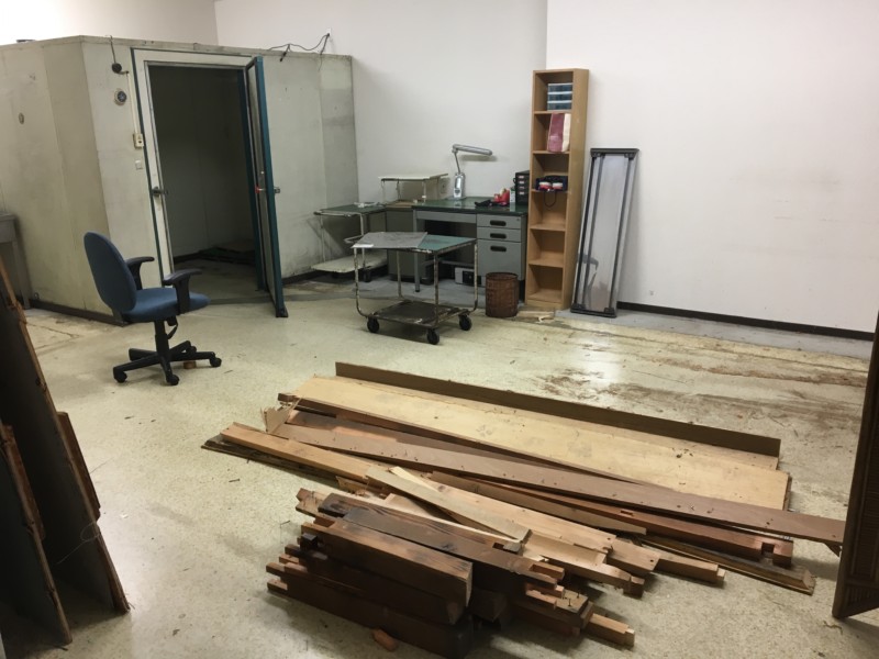 名古屋市西区スーパー内装解体・現状復旧