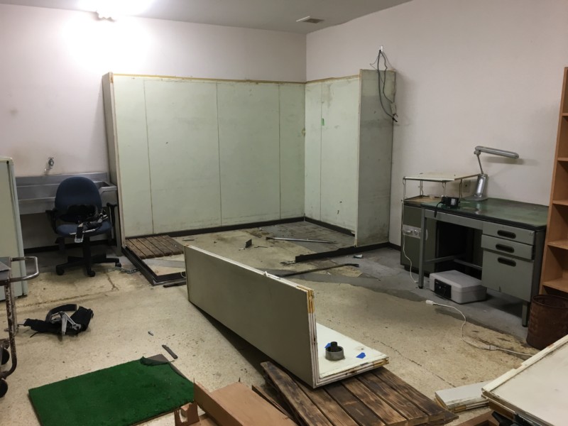 名古屋市西区スーパー内装解体・現状復旧