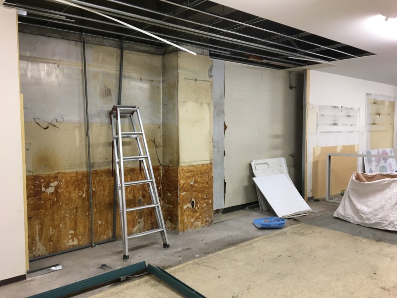 名古屋市西区スーパー内装解体・現状復旧