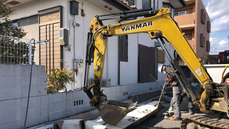 施工メニュー【ブロック塀】