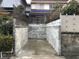 【名古屋】コンクリート車庫を解体して広くする【費用と手順】
