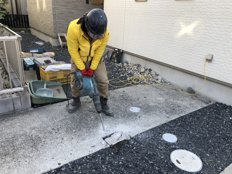 駐車場の乗り入れコンクリート工事の費用と手順