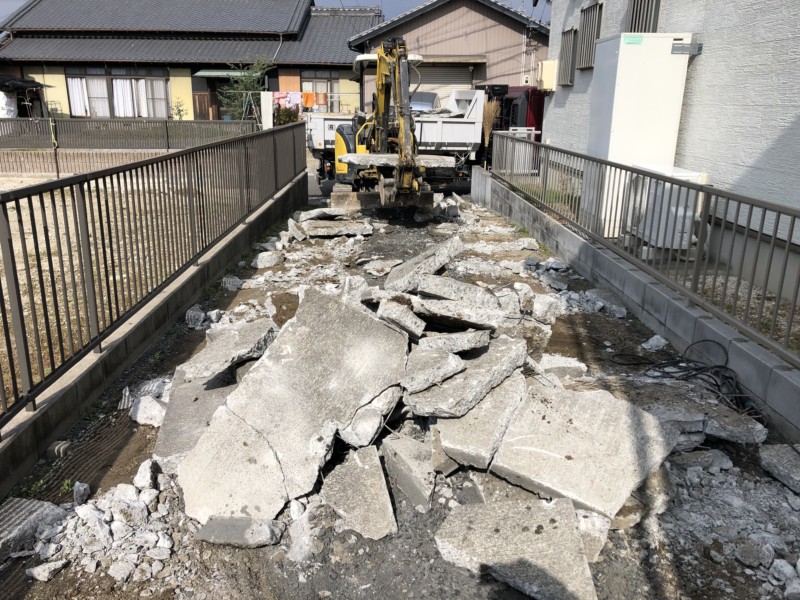 駐車場の乗り入れコンクリート工事の費用と手順