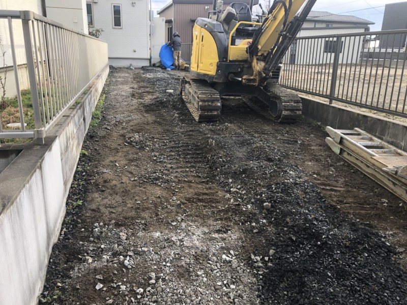 駐車場の乗り入れコンクリート工事の費用と手順