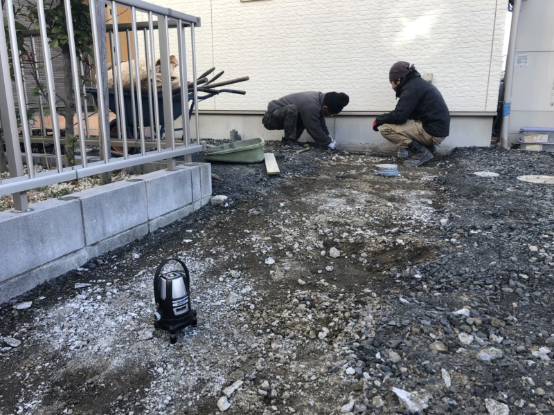 駐車場の乗り入れコンクリート工事の費用と手順