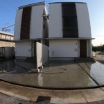 【愛知県春日井市】新築の駐車場コンクリート工事とフェンス設置