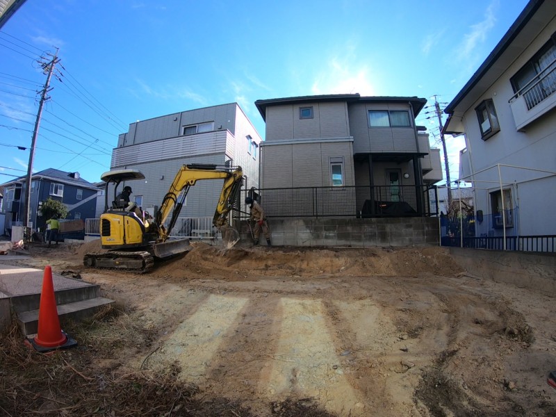 名古屋市緑区お庭の解体工事【大きな庭石と庭木を全撤去】