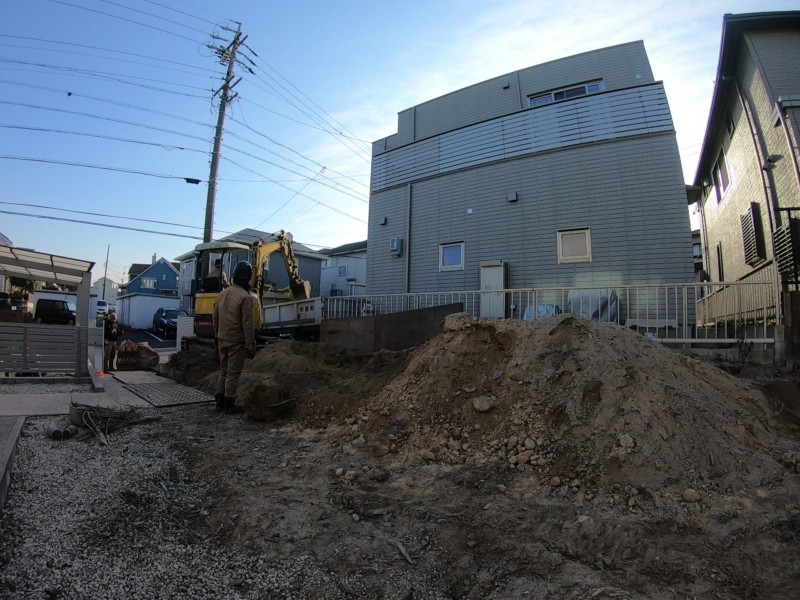 名古屋市緑区お庭の解体工事【大きな庭石と庭木を全撤去】