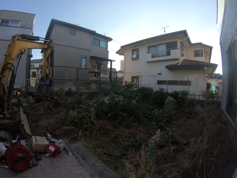 名古屋市緑区お庭の解体工事【大きな庭石と庭木を全撤去】