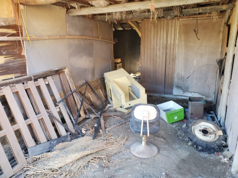 愛知県江南市の木造平屋建て家の解体工事【22坪60万円】