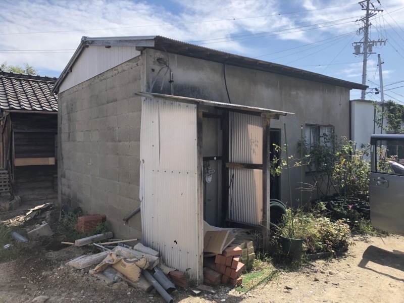 愛知県犬山市の木造平屋建て家の解体工事【25坪75万円】