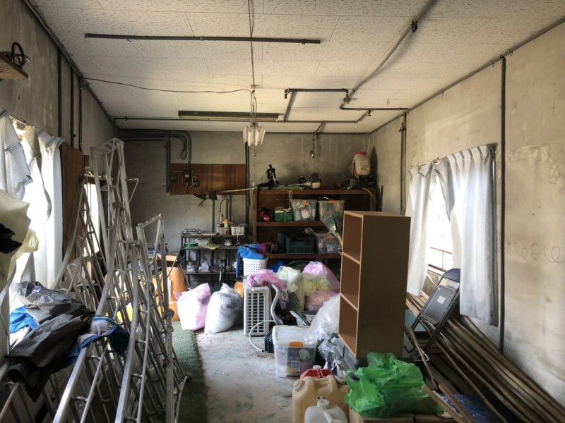 愛知県犬山市の木造平屋建て家の解体工事【25坪75万円】