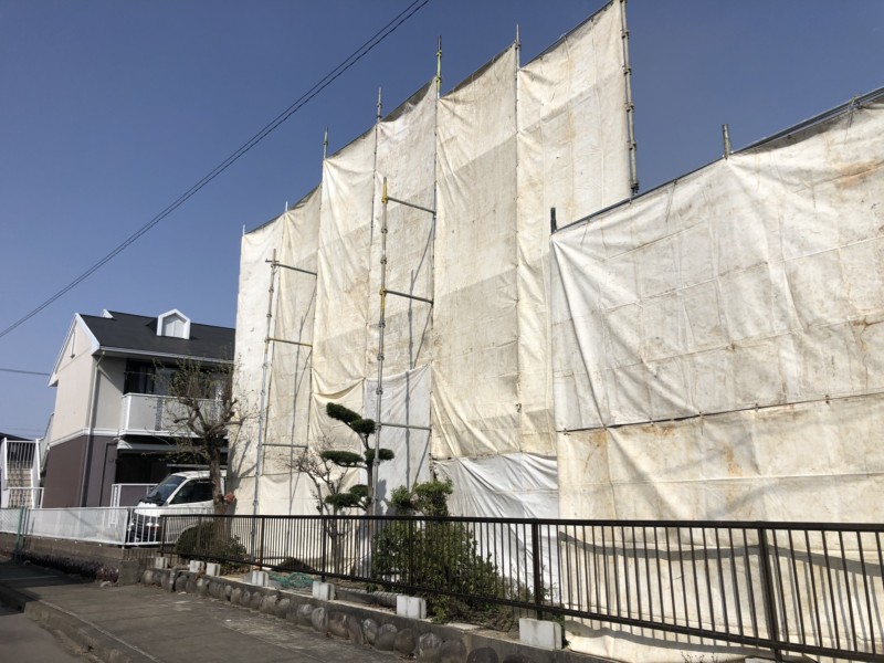 愛知県江南市の木造2階建て家の解体工事【68坪190万円】