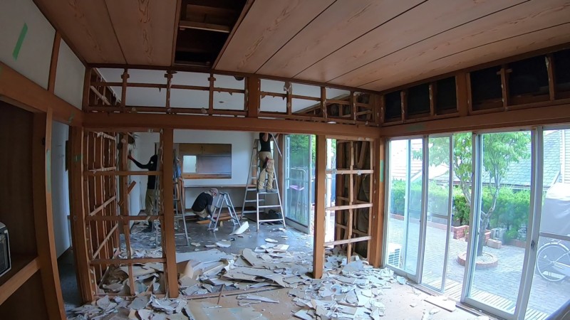 愛知県小牧市の住宅の内装解体【70平米80万円】