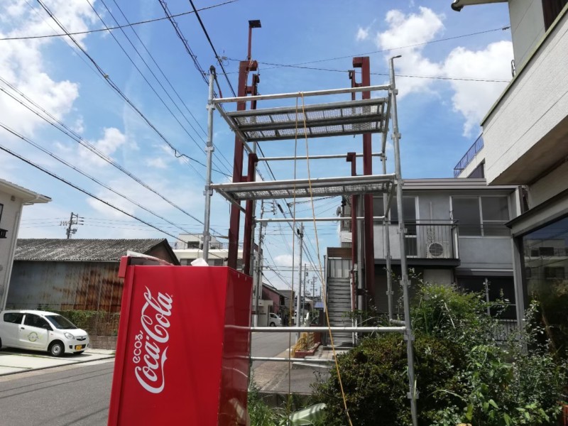 愛知県清州市の店舗の原状回復・内装解体