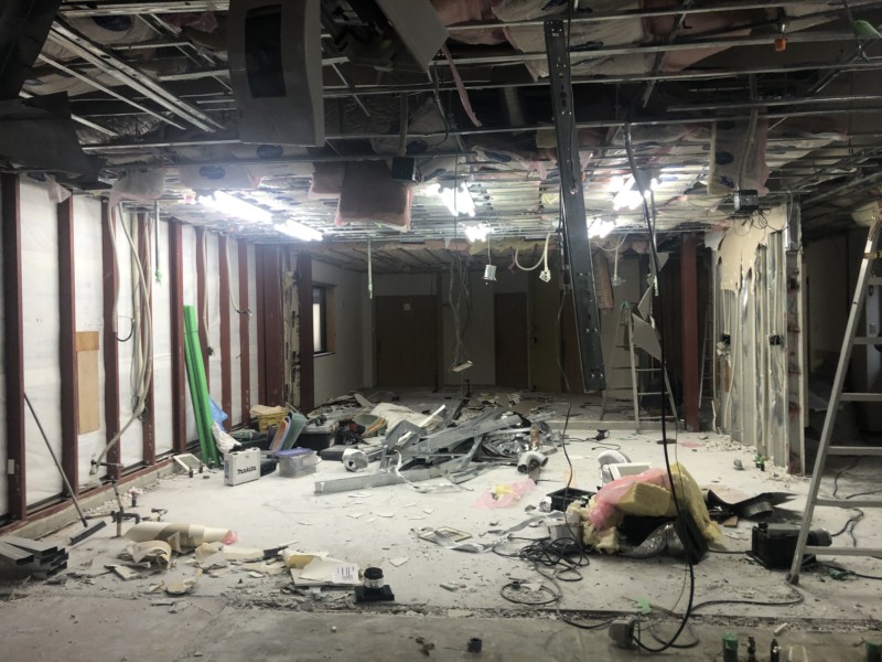 愛知県稲沢市の店舗(介護施設)の内装解体