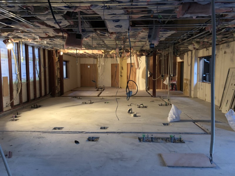 愛知県稲沢市の介護施設の内装解体スケルトン【8日作業100万円】