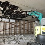 岐阜県可児市の店舗：美容室の内装解体スケルトン【6日作業70万円】