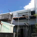 名古屋市千種区の鉄骨ベランダ解体撤去【鉄骨切断12万円】