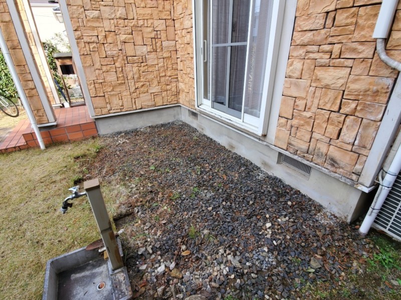 岐阜県多治見市のウッドデッキ撤去処分