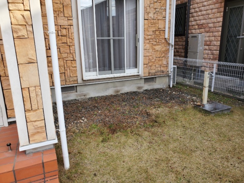 岐阜県多治見市のウッドデッキ撤去処分