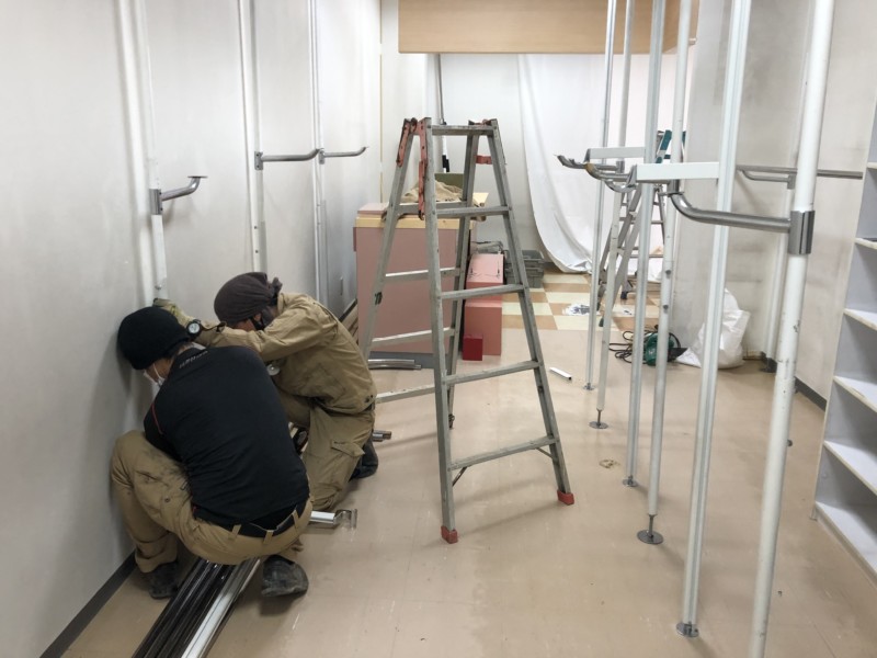 岐阜県可児市の店舗の現状復旧・内装解体