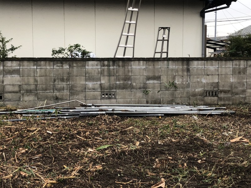 愛知県一宮市の庭木の伐採処分