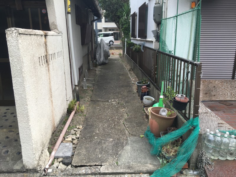 名古屋市北区の庭木の伐採処分