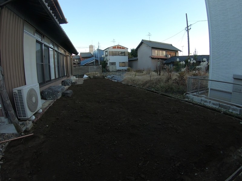 愛知県江南市の庭の解体【庭木伐採・庭石処分】