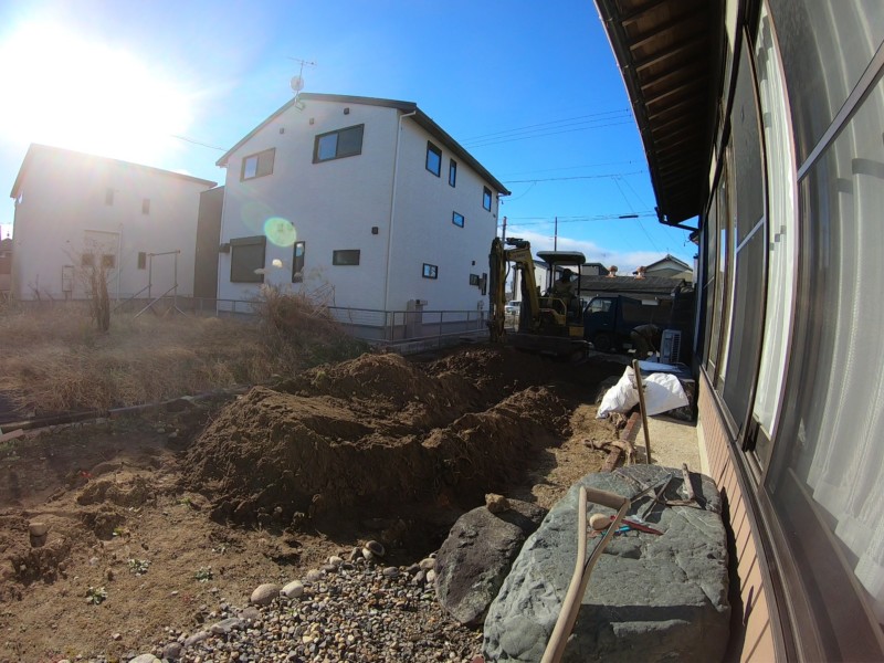 愛知県江南市の庭の解体【庭木伐採・庭石処分】